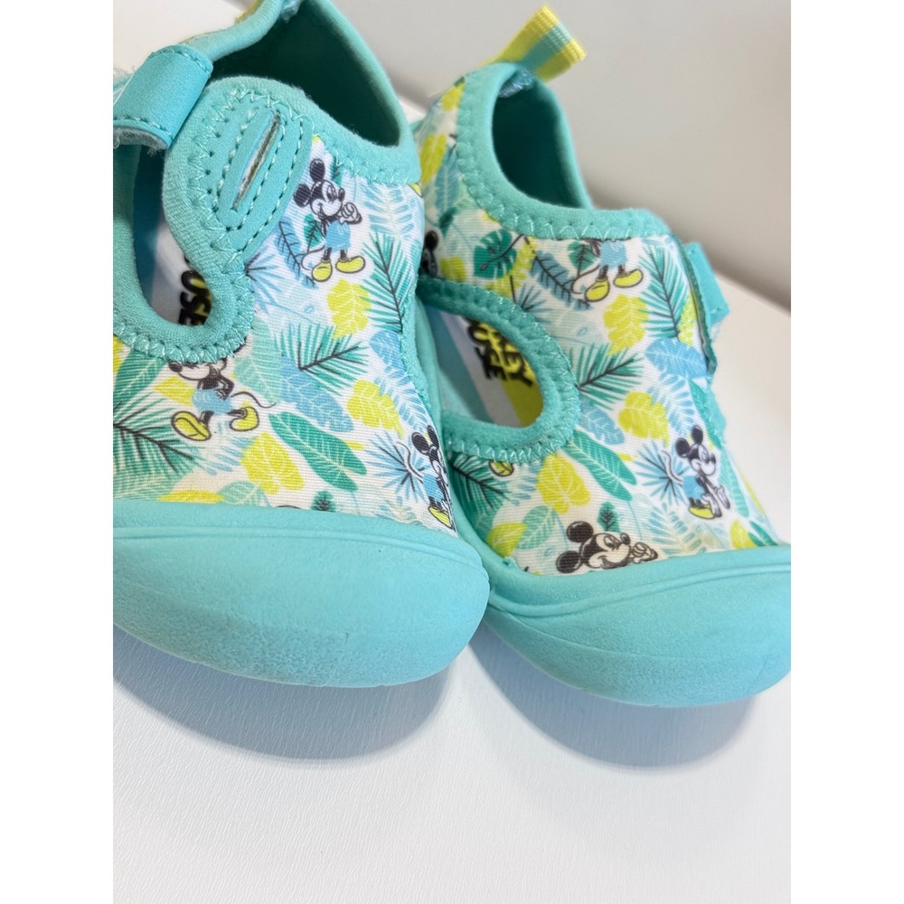 Bundle Toddler Girls Reef Mickey Mouse Water Shoes Beach Summer sz 5-6 Blue - Picture 9 of 11
